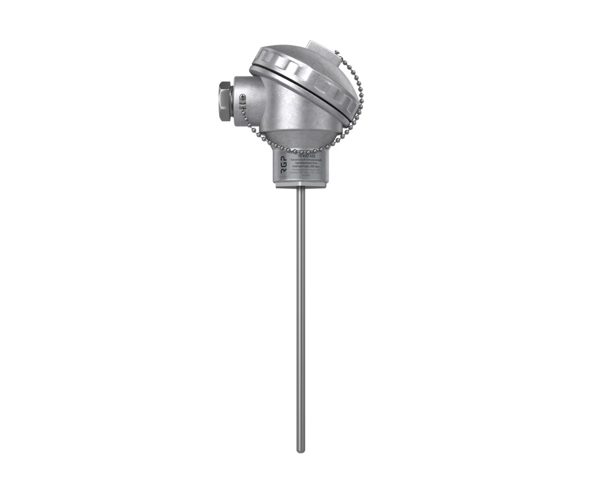 Датчик температуры гильзовый RGP TS-K400-HT-PT1000-2