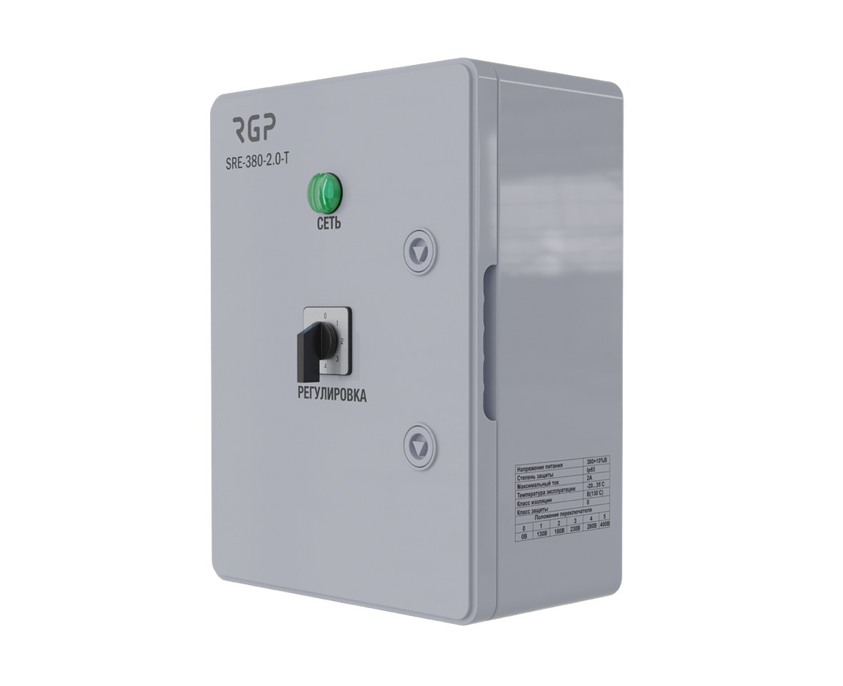 Регулятор 5-ступенчатый с термоконтактом RGP SRE-380-10-T