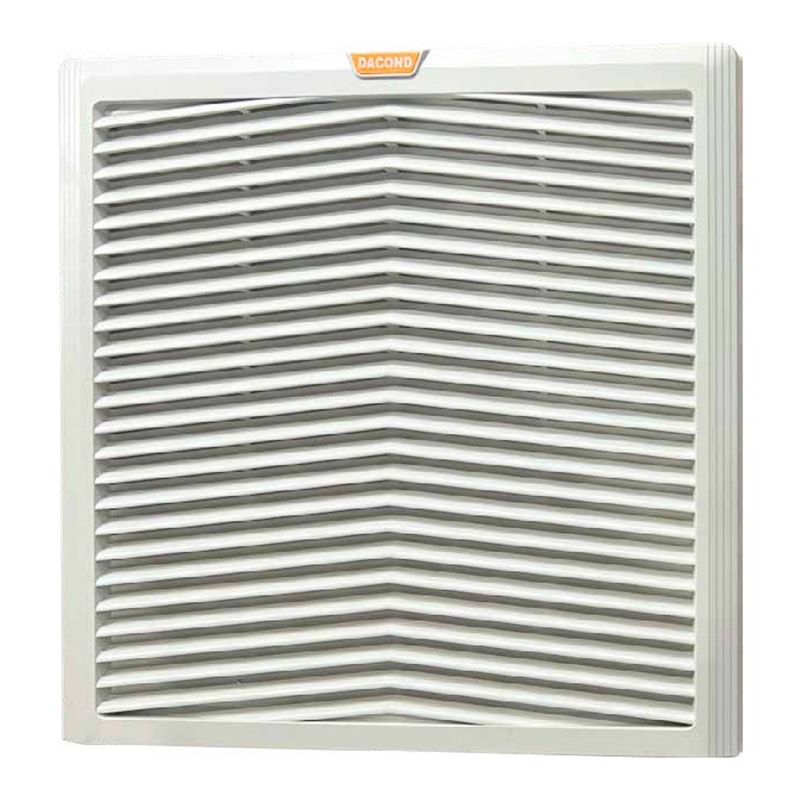 Решётка с фильтром DACOND DAC-FU223.500 (223×223 мм, IP55)