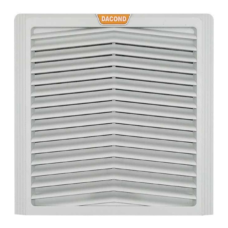 Решётка с фильтром DACOND DAC-FU292.300 (292×292 мм, IP54)