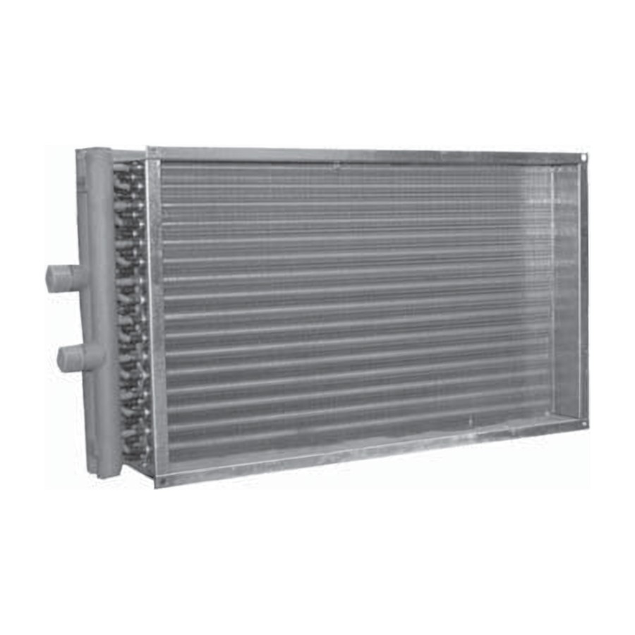 ВОП-600х300/2 воздухонагреватель водяной