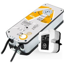 Электропривод BVM BLF230-10-T для противопожарных клапанов с термодатчиком