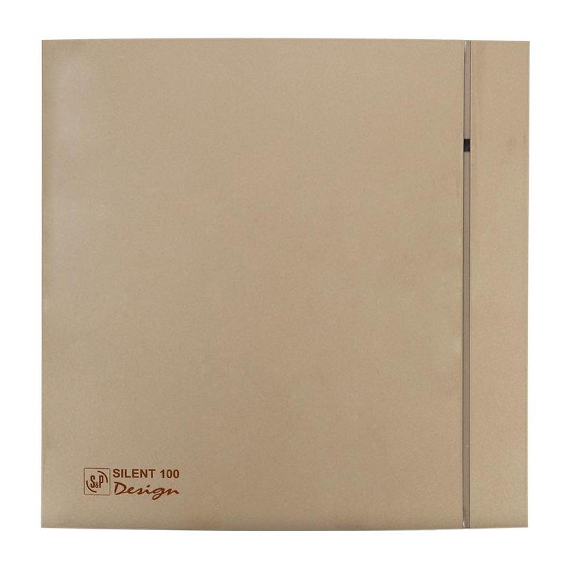 Накладной вентилятор Soler Palau SILENT-100 CHZ CHAMPAGNE DESIGN 4C