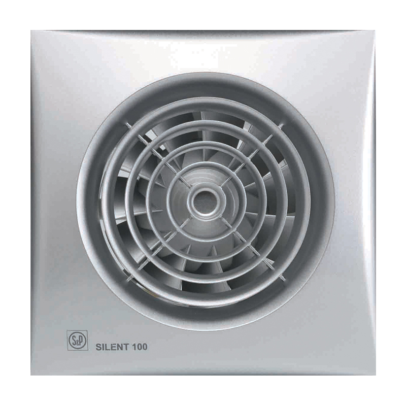 Накладной вентилятор Soler Palau SILENT-100 CZ SILVER 12V