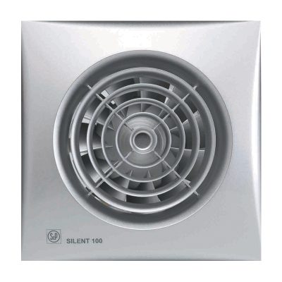 Накладной вентилятор Soler Palau SILENT-100 CZ SILVER 12V