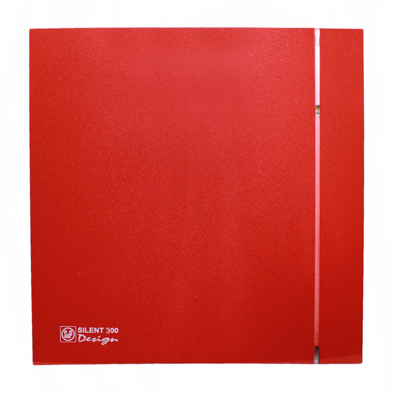 Накладной вентилятор Soler Palau SILENT-300 CZ RED DESIGN 4C