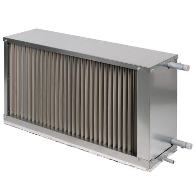 Охладитель водяной для прямоугольных каналов SHUFT WHR-W 500x250-4